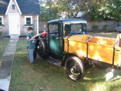 John in Truck