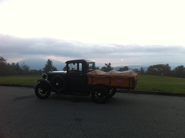blue ridge parkway model a 2