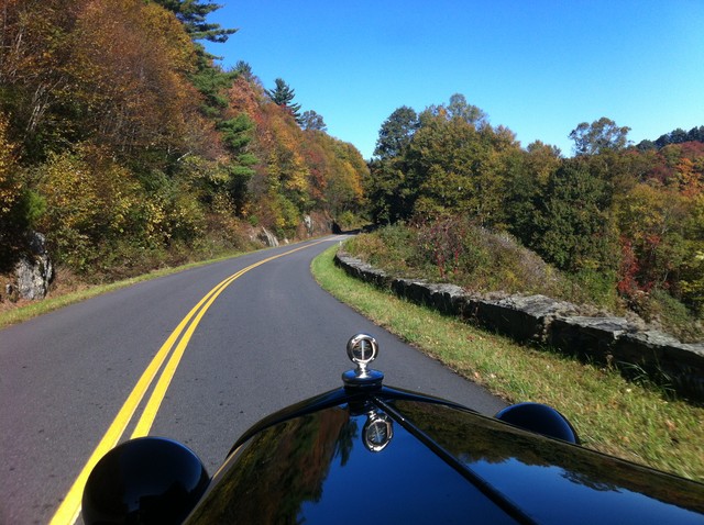 blue ridge parkway model a 8